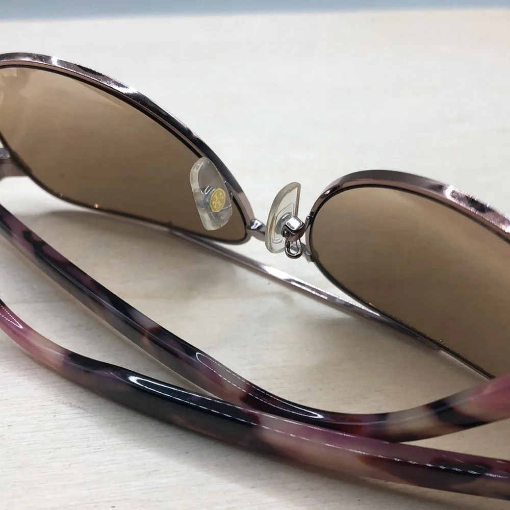 Tory Burch TY6070 Aviator Double Bridge Gold Metal Sunglasses 57-14-140 mm